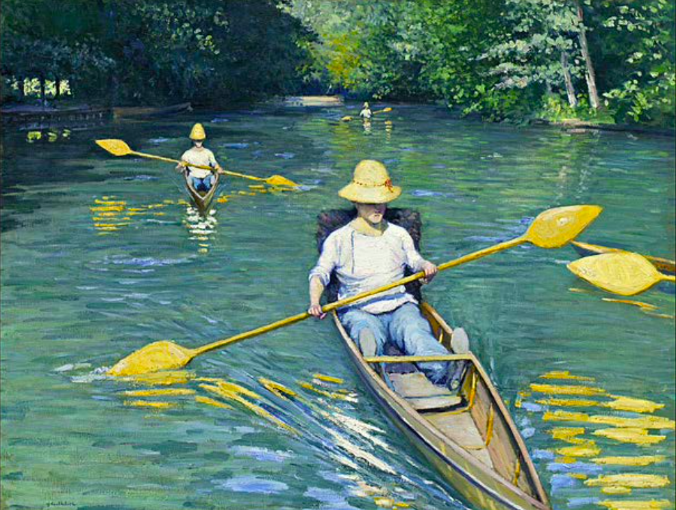 Galerie impressionniste en plein air